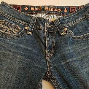 Rock Revival Leona Distressed Bootcut Jeans 29